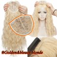 thumbnail image 2 of SEGO Clip in Hair Topper Extensions Natural Long Curly Weave Synthetic Hair Extension for Women with Loss Thinning Hair, 2 of 5