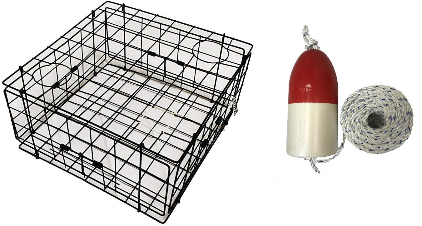 Horse Lead Rope KUFA Vinyl Coated Crab Trap \u0026 Accessory Combo (100' Lead  Lobster Trap, image size:1351x724