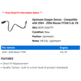 thumbnail image 2 of Upstream Oxygen Sensor - Compatible with 2004 - 2006 Nissan TITAN 5.6L V8 2005, 2 of 2