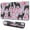 French Bulldog, variant on Long Mouse Pads for Desk,French Bulldog Sunflowers Floral Desk Mats on Top Of Desks, Desk Mouse Pad Extra Large with 3mm Non-Slip Base and Stitched Edge for Gaming,Office,Work,Home 47.3"x23.6"