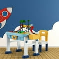thumbnail image 3 of Mesa bloques Costway 6 en 1 set actividad 3 alturas regulables para niños +3 años, 3 of 3