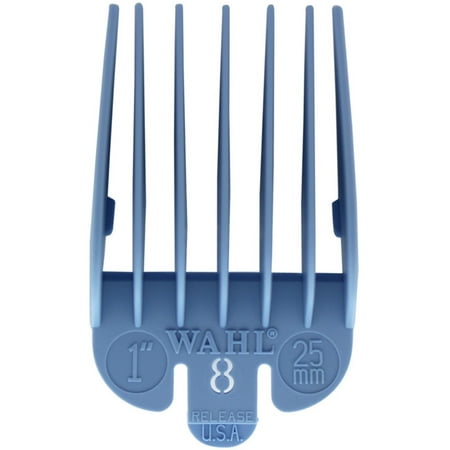70s Sheer - 4 Pack - Wahl Professional Color Coded Comb Attachment #3150-1253 – Light Blue #8 – 1