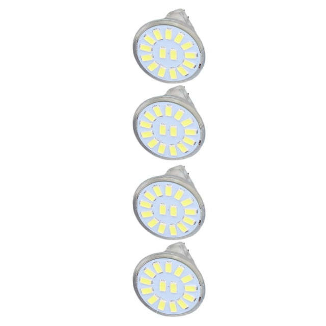 Light Bulb, 4PCS 15LED MR11 Light Bulb 5W 500LM Double Pin Base Landscape Spot Light Bulb Desk Lamps For Living Room, Light Bulbs