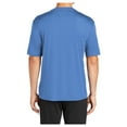 thumbnail image 2 of Yellow Rooster Men's Short Sleeve Tall PosiCharge Competitor Polyester Tee Carolina Blue 4XLT, 2 of 6