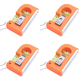 thumbnail image 1 of Mini Herramienta 2 en 1 Nivelador Burbujas Gancho Cadena Metal () Naranja, 1 of 2