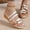 White, variant on Strappy Wedge Sandals for Women 2025 Casual Comfy Hollow Out Slip-on Shoes Indoor Outdoor Summer Beach Slippers