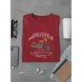 thumbnail image 3 of Vintage Motorcycle Poster T-Shirt Men -Image by Shutterstock, Male Small, 3 of 4