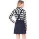 thumbnail image 5 of INSPIRE CHIC Día De San Patricio Vestido Tipo Peto Tipo Peto Evasé Con Tirantes De Pana Para Mujer Azul S, 5 of 6