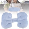 thumbnail image 4 of Pregnancy Sleeping Wedge Pillow, Crafted From Quality Polyester Fiber, U Shape Delivers Unparalleled Comfort, Belly Support, Full Body Pillow for Side Sleeping with Removable, 4 of 7