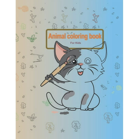 Animal coloring book: best coloring book for kids (Paperback)
