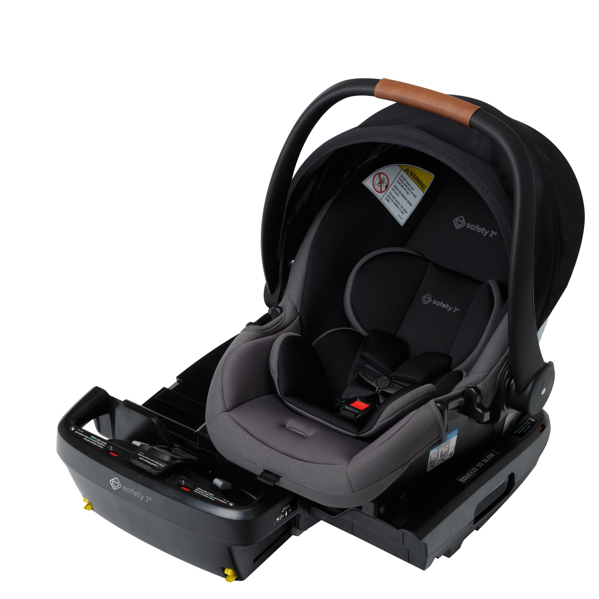 Safety 1st onBoard Slide DLX Infant Car Seat featuring SafetySlide Base