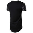 thumbnail image 3 of SwiftWear Men Cotton Short Sleeve Round Neck Casual Comfort Colors Tshirt Men Black M, 3 of 4