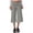 Gray -AD06, variant on Fold Over Gaucho Pants for Women Low Rise Foldover Capri Flowy Pants Y2k Wide Leg Yoga Culottes Plus Size Brown M