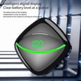 thumbnail image 2 of Wireless Bluetooth Headset Semi-in-Ear Digital Display Black, 2 of 5