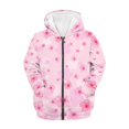 thumbnail image 5 of DISNIMO Cherry Blossom Hoodie Girl Pink Hoodie for Girls Zip Up Hoodies Size 8-10 Hoodies Sweatshirts for Kids Hooded Sweatshirt Boys Jacket Hoodie Jackets Girls Casual Wear Children Clothing, 5 of 7