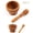 Size2, variant on 1 Pcs Stone Mortar Masher Multi-function Manual Household Garlic Mortar Pot Grinder Bowl Garlic Pot For Home Cook Tools