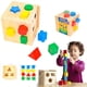 thumbnail image 1 of Cubo de Clasificación de Formas Melissa & Doug MD-1258822 Hecho de Madera Durable Infantil, 1 of 2