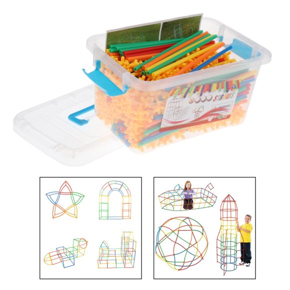 para para Paquete de 300/400/500/600 de construcción de fuertes Juguetes de construcción de jueg - 600 piezas Hugo Juguetes de construcción de fuertes