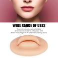 thumbnail image 4 of 3D Fake Lips, Silicone Fake for Lips Practice Semi Permanent Skin Fake Lips Fake Skin Lips Open Mouth Silicone Lips Model Practice Skin for Training Lips Makeup Artists, 4 of 4