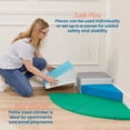 thumbnail image 4 of ECR4Kids SoftZone Junior Adventurer's Summit Ramp Climber, Foam Playset, Contemporary, 4-Piece, 4 of 8