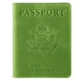 thumbnail image 4 of Ciana PU Leather Passport Cover and Card Holder Combo Slim Passport Holder with Card Protector Slot (Green), 4 of 5