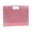 Pink, variant on OIUR Art Portfolio Folder 17x13inch/13x11inch Plastic Artwork Storage Case with Handle for A3 A4 Drawing Sketch Photography Poster