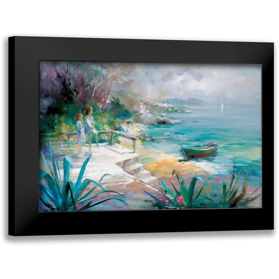 Haenraets, Willem 14x11 Black Modern Framed Museum Art Print Titled - Expectations fulfilled