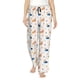 thumbnail image 1 of Fotbe Corgi Dog And Heart Pantalones de Pijama para Mujer, Pantalones de Dormir, Pantalones Pj con Cordón y Bolsillos-Medium, 1 of 6