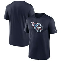 Men's Nike Navy Tennessee Titans Primetime Legend Logo Performance T-Shirt