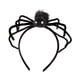 thumbnail image 4 of Diadema de Halloween, disfraz, tocado, tocado, diadema de cosplay, diadema, diadema Araña negra, 4 of 9