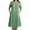 Green, variant on Summer Dresses for Women 2025, Women's Fashion Holiday Summer Solid Color Sleeveless Hollowed Out Party Midi Beach Dress(Black,S)