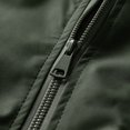 thumbnail image 6 of Zip Up Jackets for Women Long Sleeve Casual Lightweight Fall Coat Outerwear Bomber Jacket with Pockets, 6 of 9