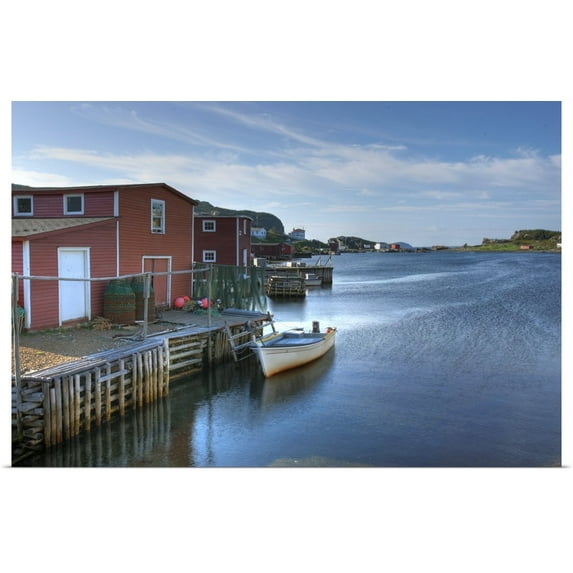 Great BIG Canvas | "Salvage Harbour, Salvage, Newfoundland, Canada" Art Print - 30x20