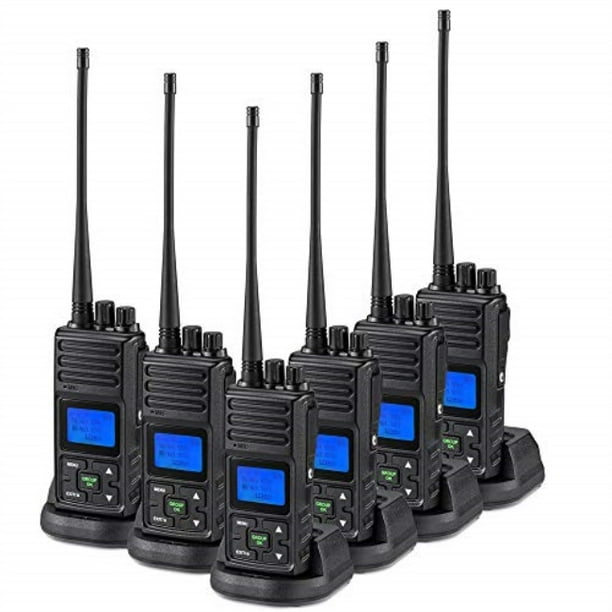 2 way radio 5 watt long range, 20 channels walkie talkie