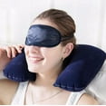 thumbnail image 2 of SUNSIOM Inflatable U-Shaped Neck Support Pillow For Travel Air Plane Sleep, 2 of 6
