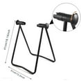 Jrocdr Foldable Handy Bike Rack Trainer Stationary Bike Cycle Stand
