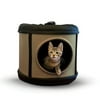 K&H Pet Products Mod Capsule Cat Carrier, Large, Gray/Black