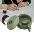 thumbnail image 6 of Ceramic Calligraphy Inkstone Drawing Inkstone Calligraphy Ink Box with, 6 of 8