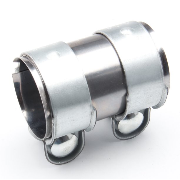 Abrazadera de escape, Abrazadera de banda de escape, Abrazadera de tubo de silenciador, Conector de tubo, Conector de tubo de silenciador, Abrazadera de tubo Cat (2 pulgadas), LingWen 8390606097484