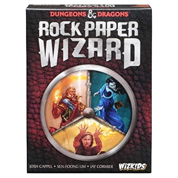 Wizkids Dungeons and Dragons Rock Paper Wizard Board Game