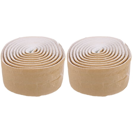 2 Rolls 3D Foam Edge Strips Drywall Hole Filler Kickboard White