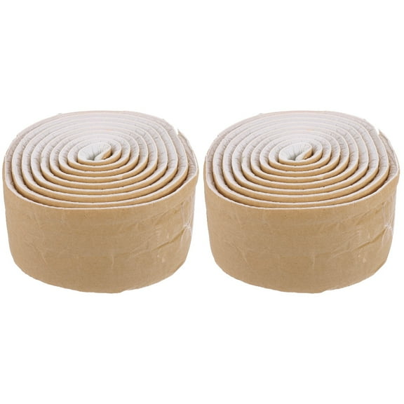 2 Rolls 3D Foam Edge Strips Drywall Hole Filler Kickboard White