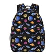 thumbnail image 1 of Easygdp Whales In Space Mochila Ergonómica Versátil para Laptop - Múltiples Bolsillos, Correas Ajustables, Unisex para Escuela, Viajes y Actividades al Aire Libre-One Size, 1 of 5