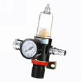 thumbnail image 4 of 1/4 Air Compressor Filter Water Separator Trap Tools Kit With Regulator AFR-2000, 4 of 5