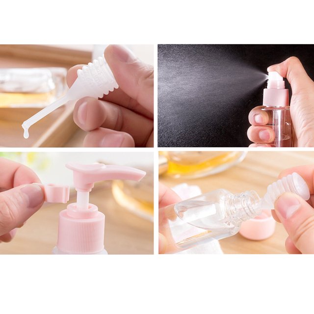 Houderco 1 De Envases Plásticos Para Líquidos De Color Rosa Para Viaje Y Almacenamiento