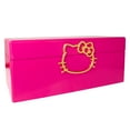 thumbnail image 2 of Sanrio Hello Kitty Gold Icon Pink Lacquer Wood Jewelry Box, 2 of 5