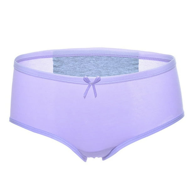 Zonghan 1Pack Women's Absorbent Panties One Pair Washable Reusable