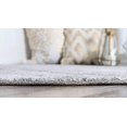 thumbnail image 2 of Unique Loom Del Mar Collection Tapis de Transition Contemporain Rond, 3 Pieds 3 Pouces, Gris/beige, 2 of 2