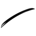 thumbnail image 4 of Ikon Motorsports Trunk Spoiler Compatible With 2001-2007 Mercedes-Benz C-Class W203 4-Door Sedan Painted #197 Obsidian Black Metallic AMG Style ABS Plastic Rear Wing Spoiler Tail Lip, 4 of 5