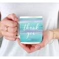 thumbnail image 3 of CTDream Thank You Gratitude 11oz. Coffee Mug Gift, Thank You, Blue Watercolor, 1-Pack, Novelty Cup Gifts Ideas for Him Her Teacher Graduation Neighbor, 3 of 6